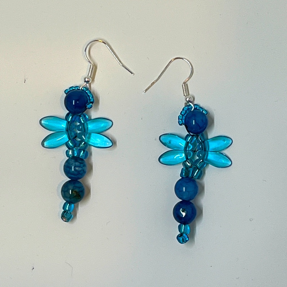 Handmade Dragonfly Earrings